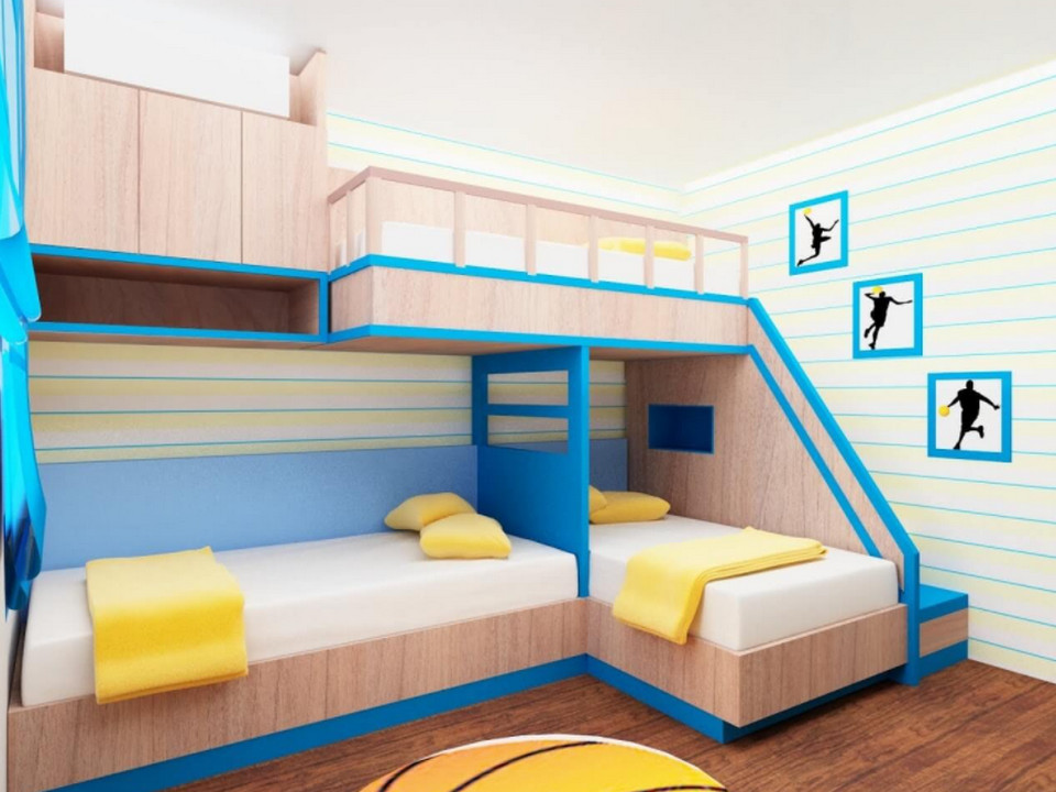 Mẫu giường tầng hiện đại mang đến nhiều ưu điểm