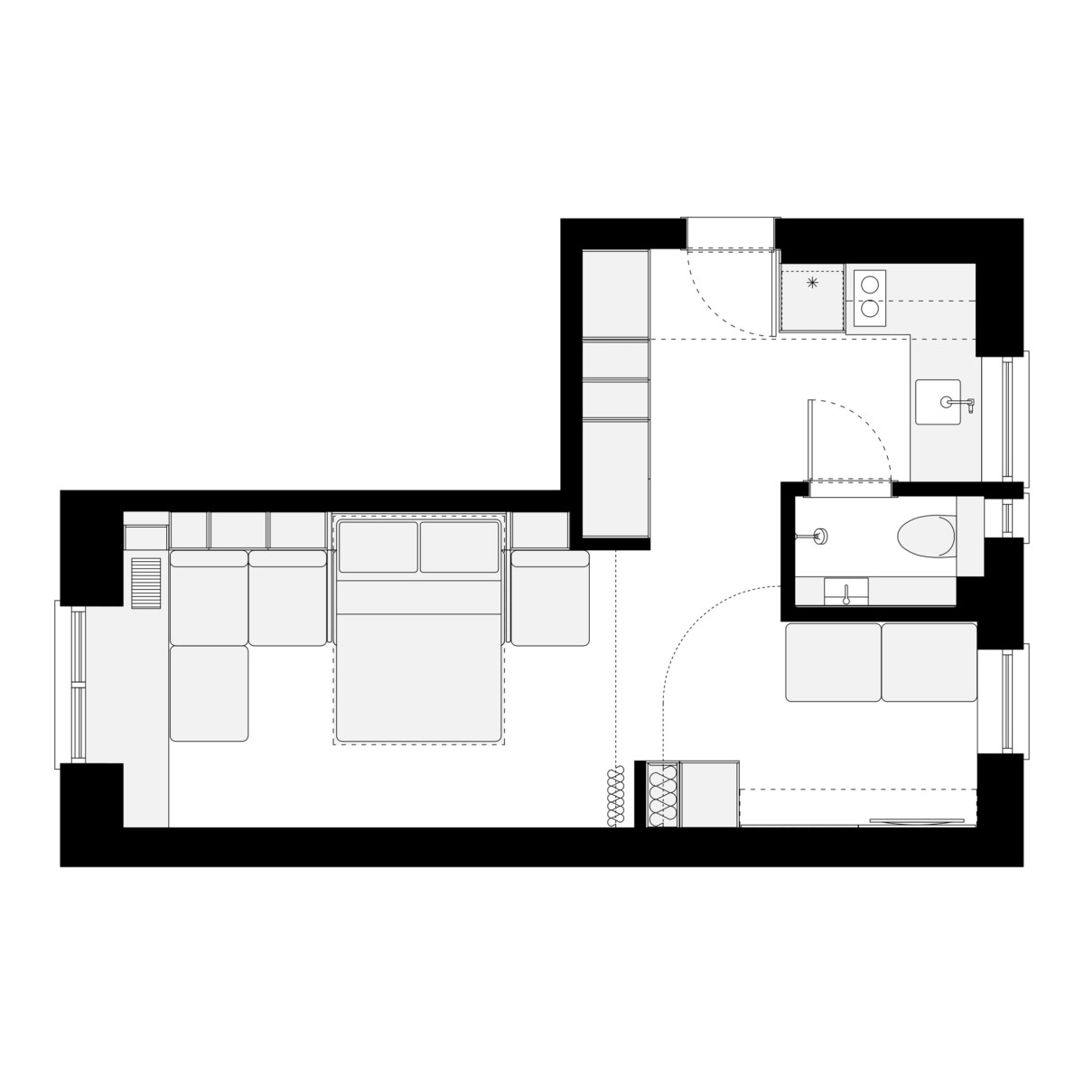 Mặt bằng bố trí 1