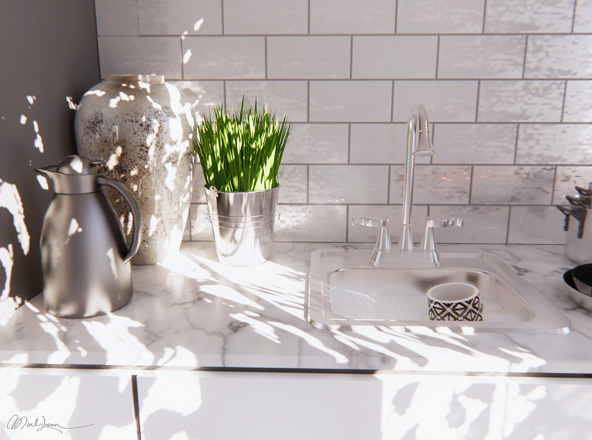 Mẫu thiết kế thi công nội thất phòng bếp _5