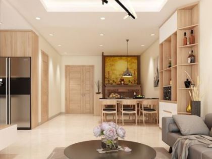 15+ Mẫu thiết kế phòng khách chung cư cao cấp,  sang trọng