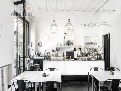 9+ Mẫu Quán Cafe Phong Cách Scandinavian đẹp hút khách nhất