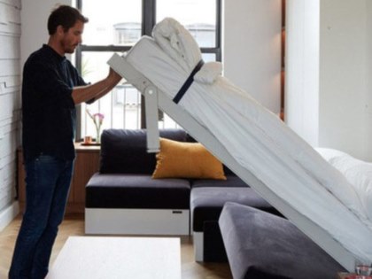 Căn hộ 33m2 gây ấn tượng mạnh có thể bố trí gấp đôi chức năng sử dụng