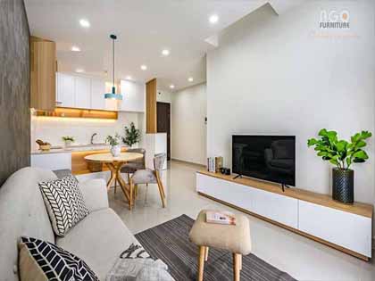 HOT 2021 – Mẫu Thiết Kế Chung Cư Mini 50m2 Đẹp, Rộng Rãi