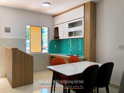 Mẫu thi công nội thất căn hộ chung cư 5 tầng Vietsovpetro | AGO-CC-07