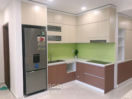 Mẫu thi công nội thất căn hộ chung cư Gateway 1 phòng ngủ | Ms cc-09