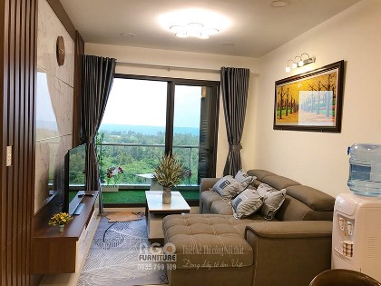 Mẫu thi công nội thất căn hộ chung cư Gateway 2 phòng ngủ | Ms cc-08