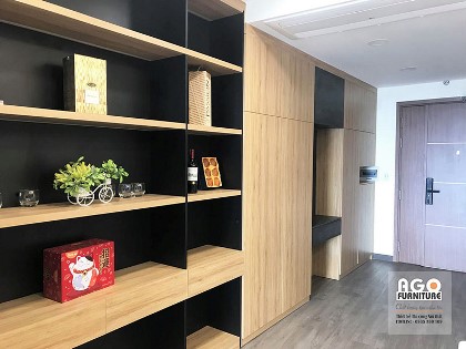 Mẫu thi công nội thất căn hộ chung cư Gateway 2 phòng ngủ | Ms cc-13