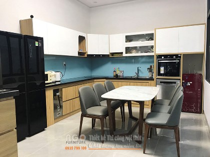 Mẫu thi công nội thất nhà phố - Chị Hoàng Ninh | Ms NP-04