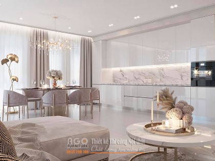 Mẫu thiết kế nội thất căn hộ chung cư Penthouse Gateway | Ms cc-22