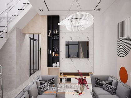 Mẫu thiết kế nội thất nhà phố - Chú Lộc Hùng | Ms NP-07