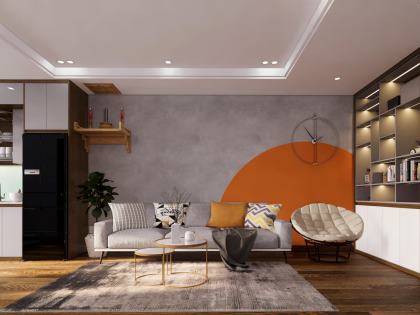 Mẫu thiết kế thi công nội thất chung cư | CC-SC-4490G