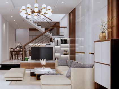 Mẫu thiết kế thi công nội thất nhà phố | NP-SC-3783