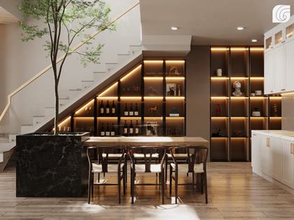 Mẫu thiết kế thi công nội thất nhà phố | NP-SC-4256