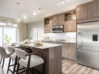 Mẫu thiết kế thi công nội thất phòng bếp hiện đại | BEP-02