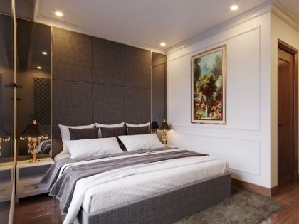 Mẫu thiết kế thi công nội thất phòng ngủ | PN-SC-2843