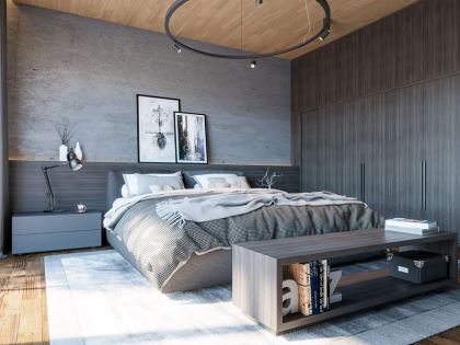 Mẫu thiết kế thi công nội thất phòng ngủ | PN-SC-2844