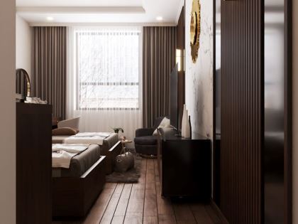 Mẫu thiết kế thi công nội thất phòng ngủ | PN-SC-3103