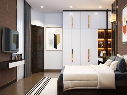 Mẫu thiết kế thi công nội thất phòng ngủ | PN-SC-3167
