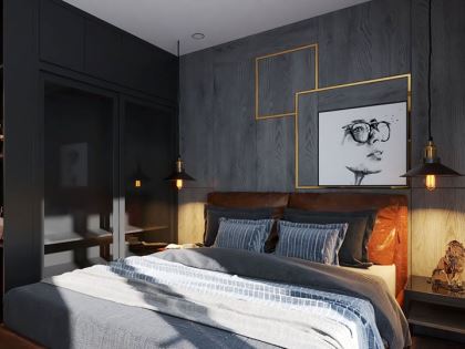 Mẫu thiết kế thi công nội thất phòng ngủ | PN-SC-3210