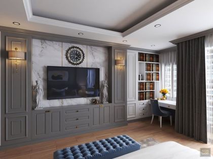 Mẫu thiết kế thi công nội thất phòng ngủ | PN-SC-3229