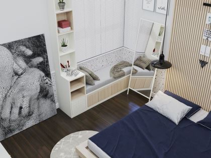 Mẫu thiết kế thi công nội thất phòng ngủ | PN-SC-3256