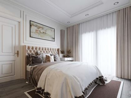 Mẫu thiết kế thi công nội thất phòng ngủ | PN-SC-3259