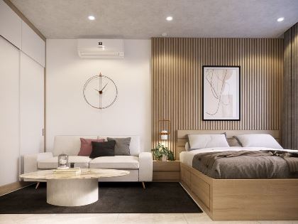 Mẫu thiết kế thi công nội thất phòng ngủ | PN-SC-3523