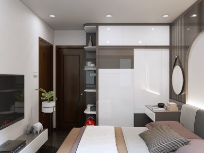 Mẫu thiết kế thi công nội thất phòng ngủ | PN-SC-3572