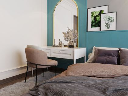 Mẫu thiết kế thi công nội thất phòng ngủ | PN-SC-3640