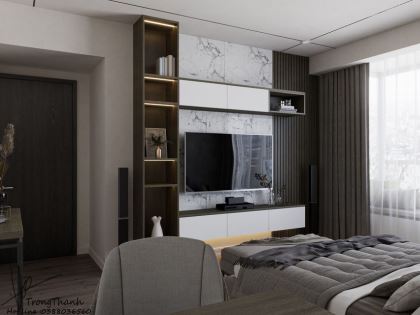 Mẫu thiết kế thi công nội thất phòng ngủ | PN-SC-3648