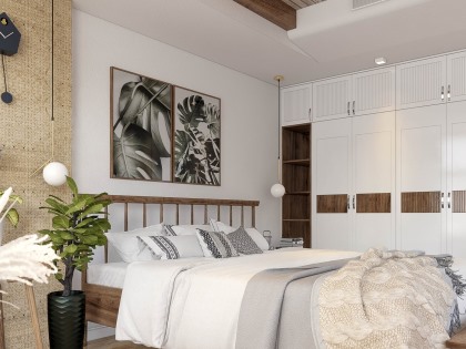 Mẫu thiết kế thi công nội thất phòng ngủ | PN-SC-3712