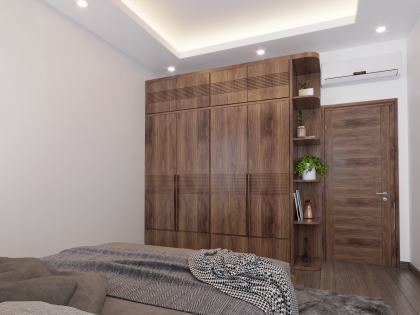 Mẫu thiết kế thi công nội thất phòng ngủ | PN-SC-3771