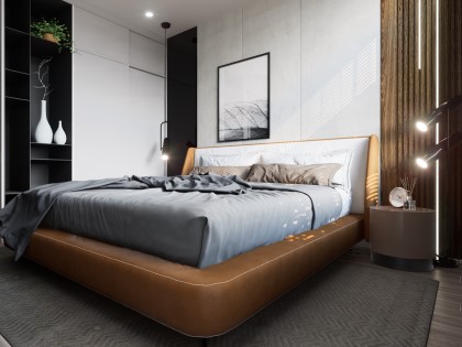 Mẫu thiết kế thi công nội thất phòng ngủ | PN-SC-3840