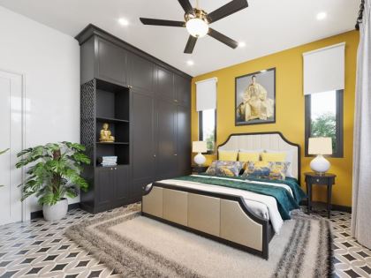 Mẫu thiết kế thi công nội thất phòng ngủ | PN-SC-3927