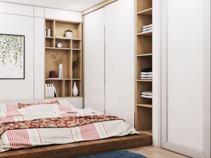 Mẫu thiết kế thi công nội thất phòng ngủ | PN-SC-3939