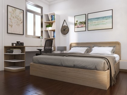 Mẫu thiết kế thi công nội thất phòng ngủ | PN-SC-3955