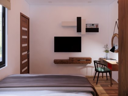 Mẫu thiết kế thi công nội thất phòng ngủ | PN-SC-4020