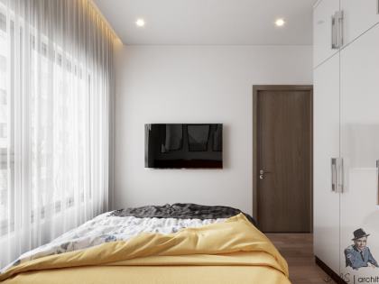 Mẫu thiết kế thi công nội thất phòng ngủ | PN-SC-4036