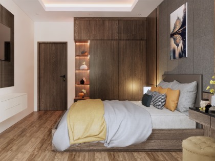 Mẫu thiết kế thi công nội thất phòng ngủ | PN-SC-4082