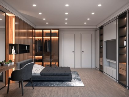 Mẫu thiết kế thi công nội thất phòng ngủ | AGO-PN-4084