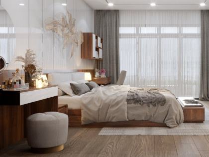 Mẫu thiết kế thi công nội thất phòng ngủ | PN-SC-4156