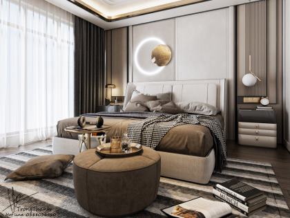 Mẫu thiết kế thi công nội thất phòng ngủ | PN-SC-4312