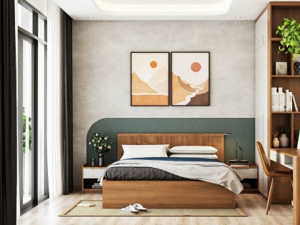 Mẫu thiết kế thi công nội thất phòng ngủ | PN-SC-4359