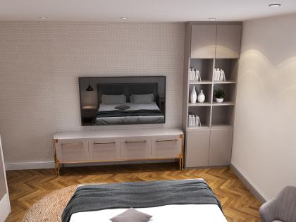 Mẫu thiết kế thi công nội thất phòng ngủ | PN-SC-4361