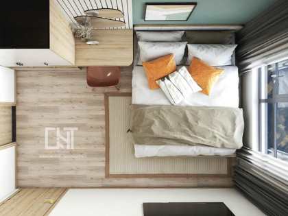 Mẫu thiết kế thi công nội thất phòng ngủ | PN-SC-4372