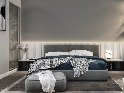 Mẫu thiết kế thi công nội thất phòng ngủ | PN-SC-4465