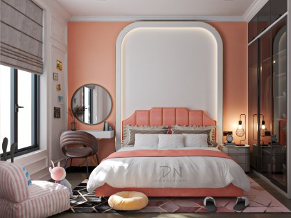 Mẫu thiết kế thi công nội thất phòng ngủ | PN-SC-4471