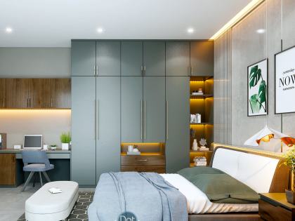 Mẫu thiết kế thi công nội thất phòng ngủ | PN-SC-4478