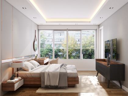 Mẫu thiết kế thi công nội thất phòng ngủ | PN-SC-4496