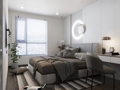 Mẫu thiết kế thi công nội thất phòng ngủ | PN-SC-4514